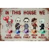 Tin Sign Retro Metal Plaque Painting Wall Decor 20x30cm