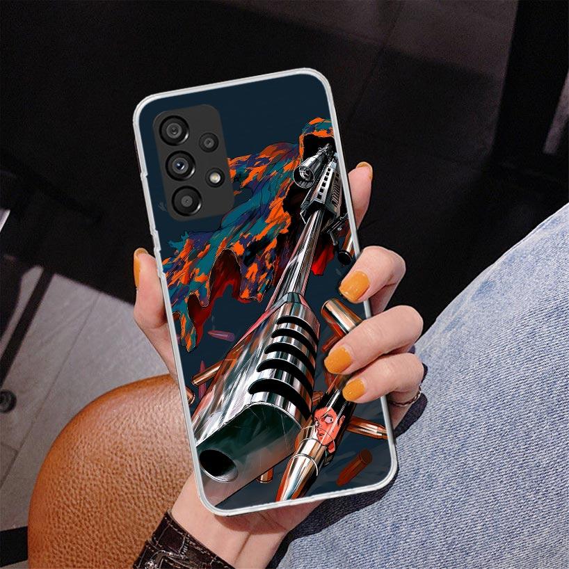 

S-Sakamoto Days Phone Case For Samsung Galaxy A52 A32 A22 A12 A51 A31 A50S A30S A20S A10S Note 20 Ultra 10 Plus S10 A72 A71 Gala Samsung A22 5G