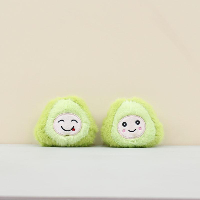Plush Cute Avocado Keychain Creative Soft Toy Doll For Backpacks Accessories And