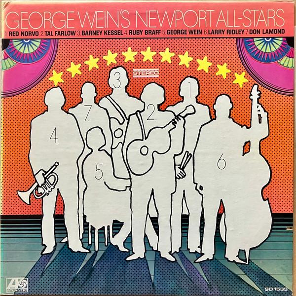 

LP Record GEORGE WEIN THE NEWPORT ALLSTARS George Wein The Newport Allstars SD1533 ATLANTIC 1969 US Jazz Used