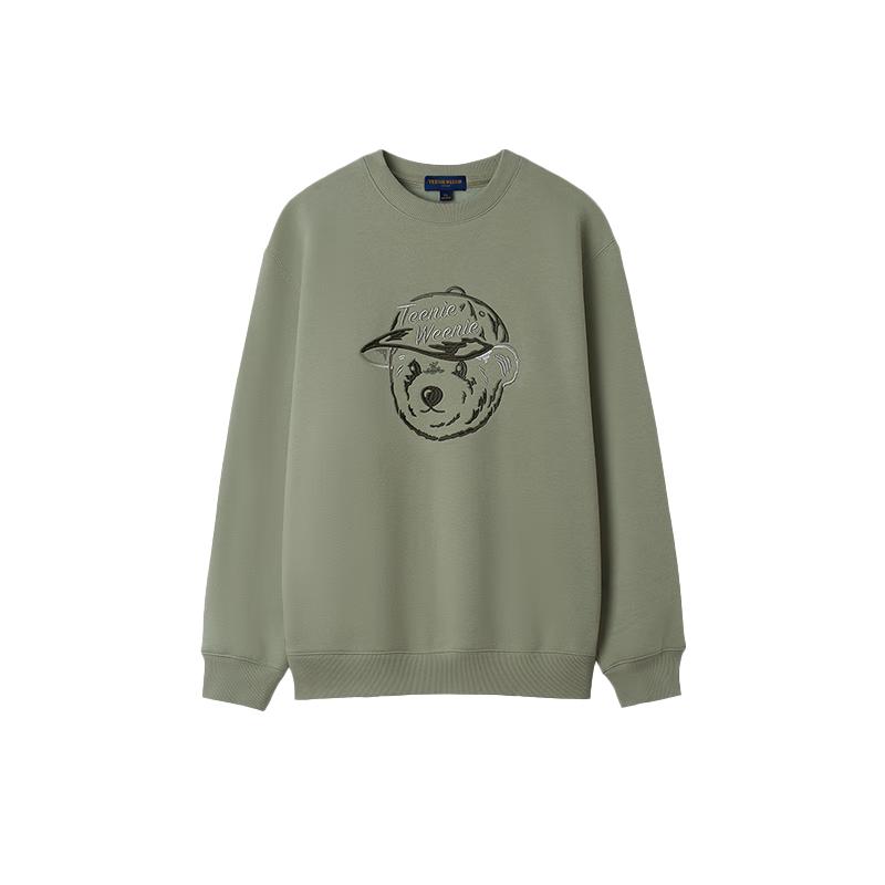Teenie Weenie Men's Bear Graphic Fleece Sweatshirt