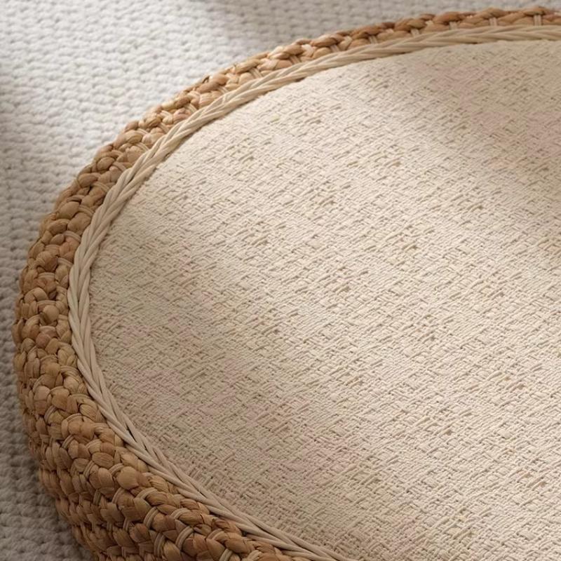 Memory Foam Tatami & Meditation Pillow for Bay Window Seating, Portable Decorative Pad for Living Room, Yoga, Guest