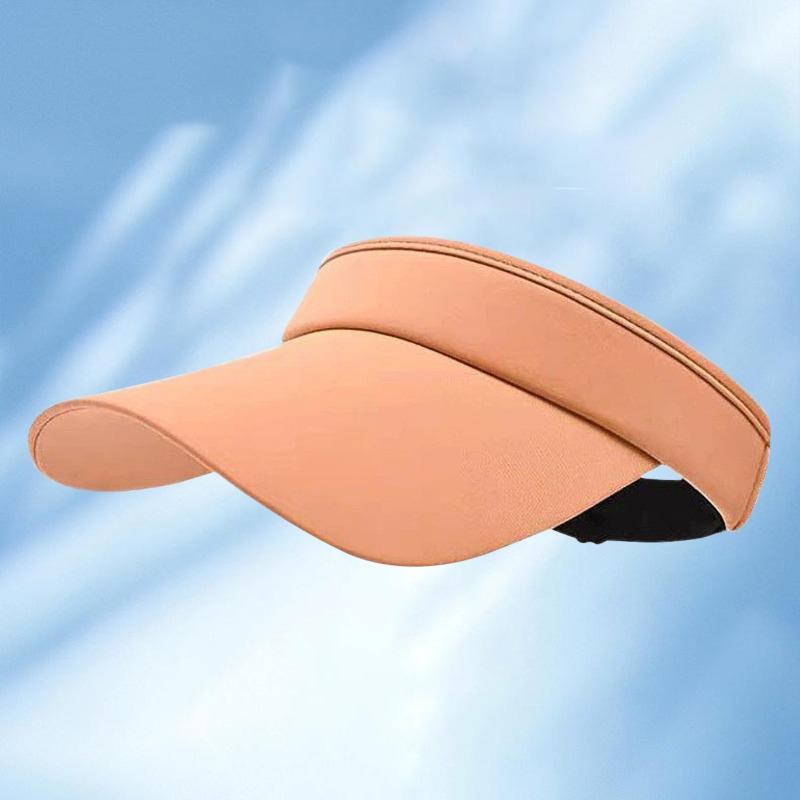 Ice silk sunscreen hat women's summer sunshade fashion casual sun hat sports duck tongue empty top hat