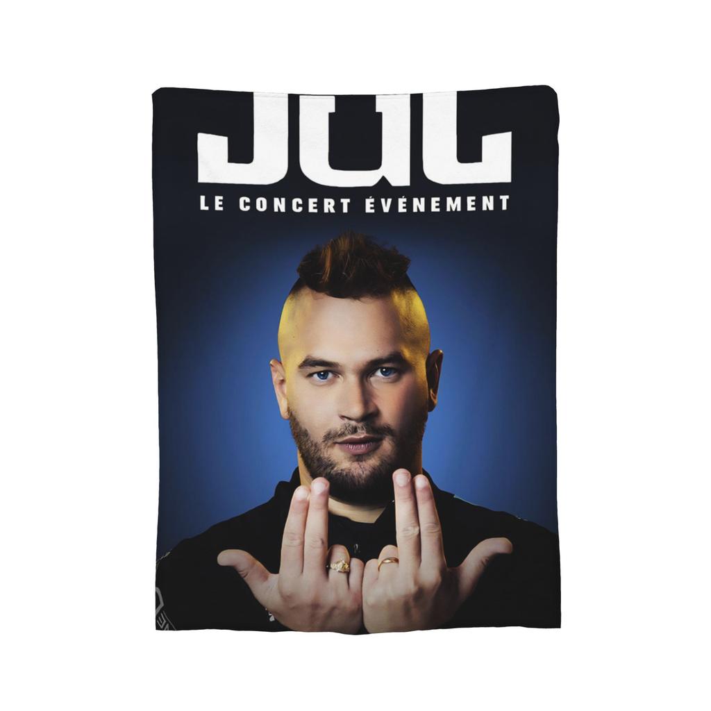 Rapper zpěvák Jul Sign Deka Fleece Podzim/Zima Multifunkční Lehká Přehozová deka pro ložní prádlo Venkovní přehoz