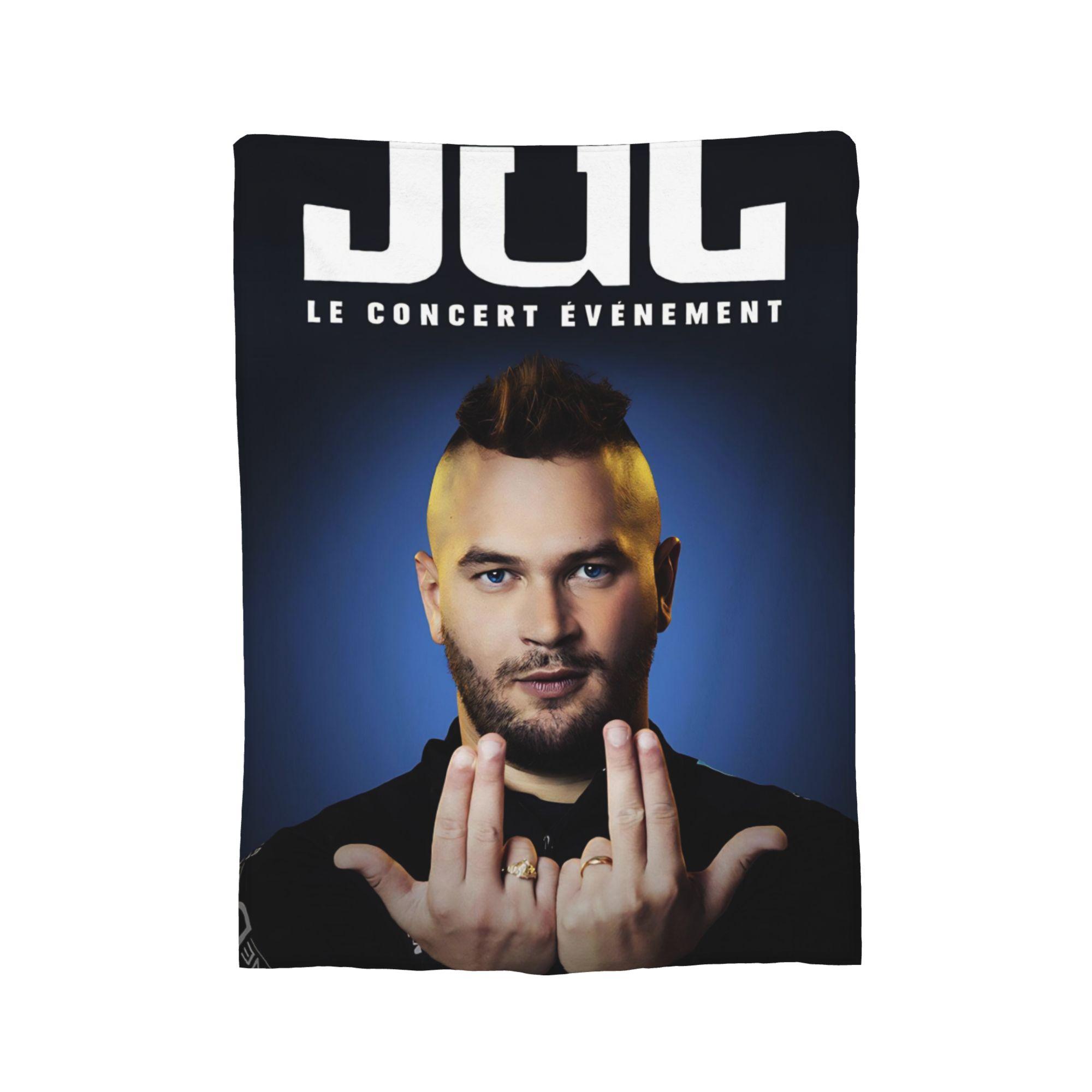 

Rapper Singer Jul Sign Blanket Fleece Autumn/Winter Multifunction Lightweight Throw Blanket for Bedding Outdoor Bedspread 50x60in