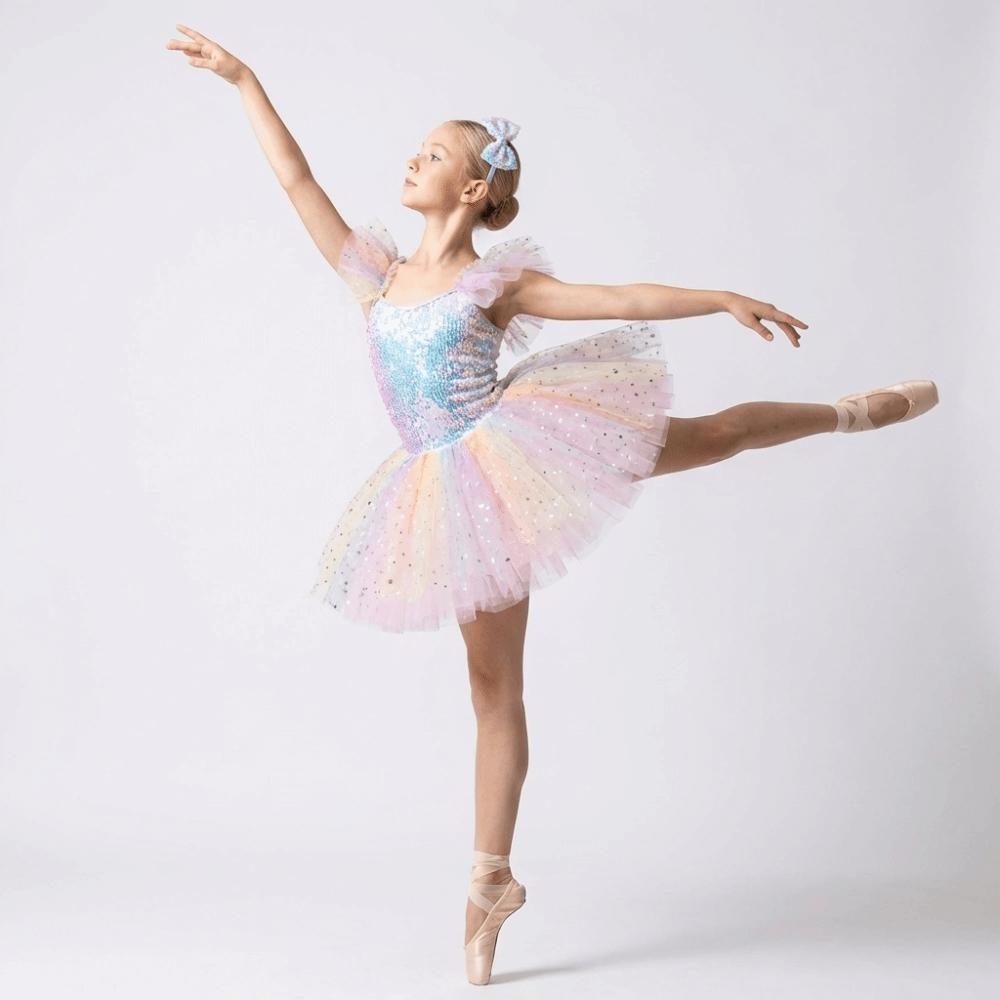 Romantic Ballet Tutu Skirt Puffy Princess Dress Fashion Performance Costume  Dance