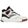 New Anta Lieyan1.0 Thermal Slip Resistant Cushioning Abrasion Resistant High Top Skateboard Shoes Men's White Gray Black 112248990R-4