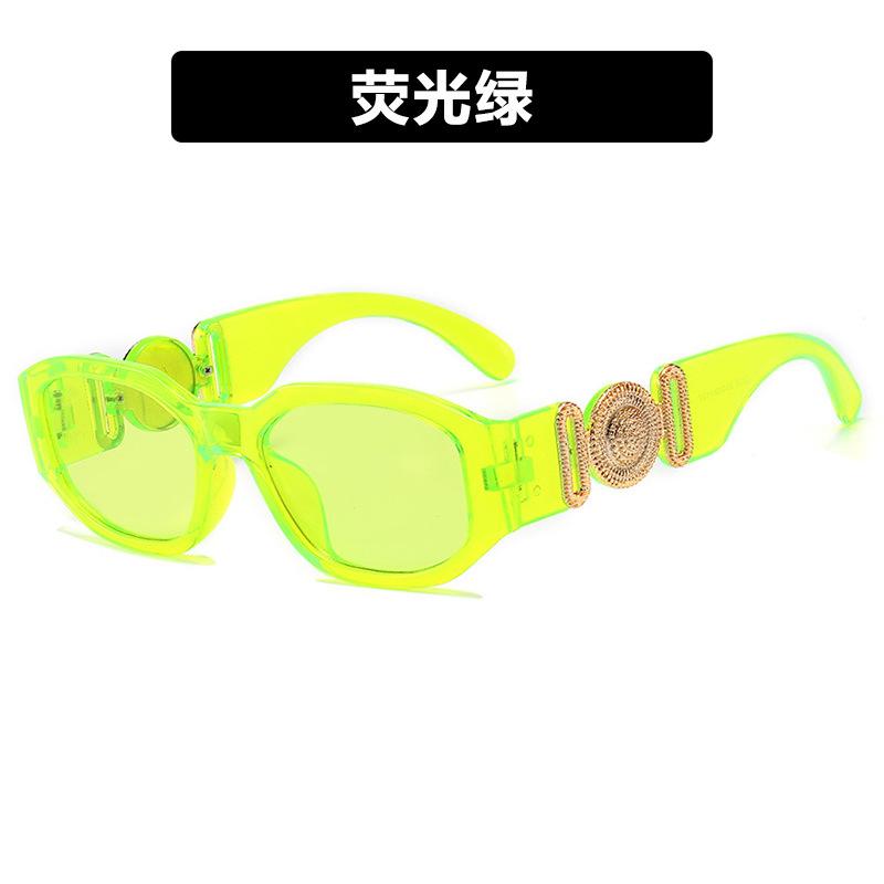 

Необычные Персонализированные Солнцезащитные Очки для Головы 2021 Солнцезащитные Очки с Маленькой Оправой Модные Солнцезащитные Очки 4361 as shown