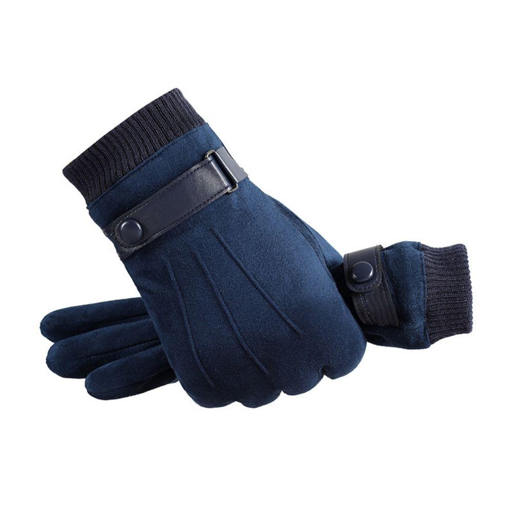 Anti Slip Cycling Gloves Touch Screen Riding Gloves New Winter Men Gloves