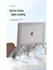 Foldable Aluminum Laptop and Tablet Stand with Cooling and Height Adjustment