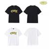 CORT Alcatraz Basic Short Sleeve T-Shirt Phantom Letter Print Couple Streetwear Teens