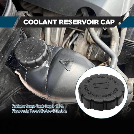 Radiator Coolant Reservoir Tank Cap Replacement Compatible with Multiple Mod