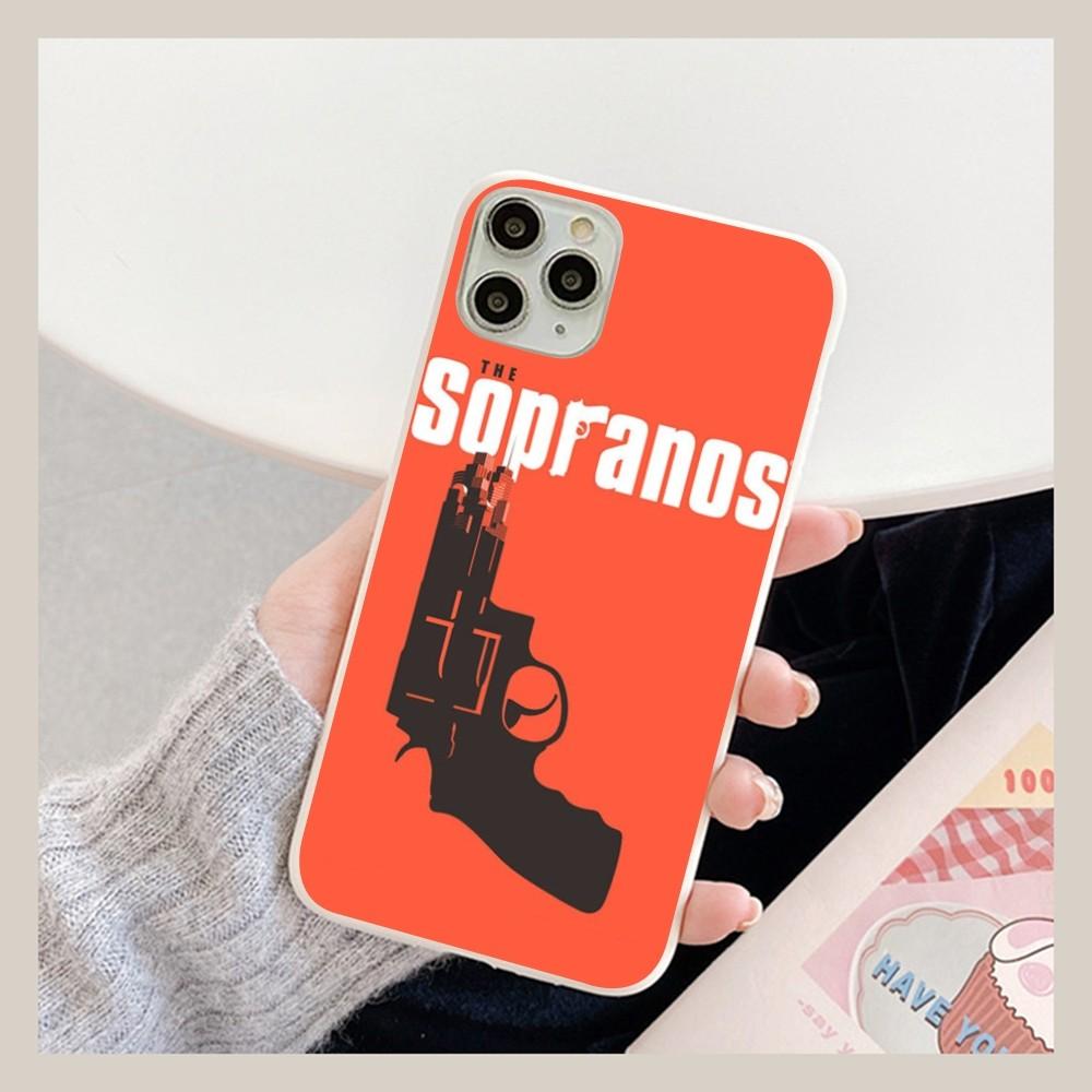 The Sopranos TV Phone Case For IPhone 14 11 12 13 Mini Pro Xs Max 8 7 6 6S Plus X XR Solid Candy Color Case