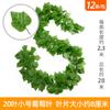 Artificial Flower Vine Wrapped Decoration Simulation, Green Ivy Leaves, Conditioning Water , Vines, Heating Railings, Plastic Leaves