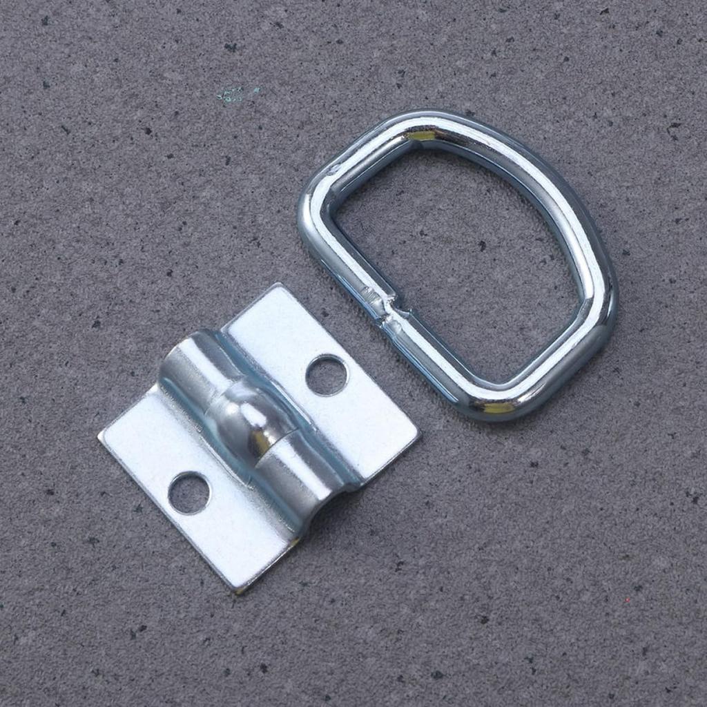 HORIALENCE 4pcs Truck Heavy Duty Tie Down Ring Car Ring Down Hook Training