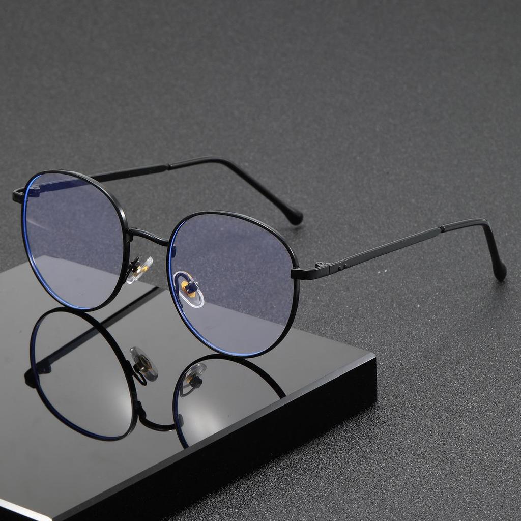 Men's Retro Oval Sunglasses - Cool Small Round Frame Driving and Groomsmen Glasses