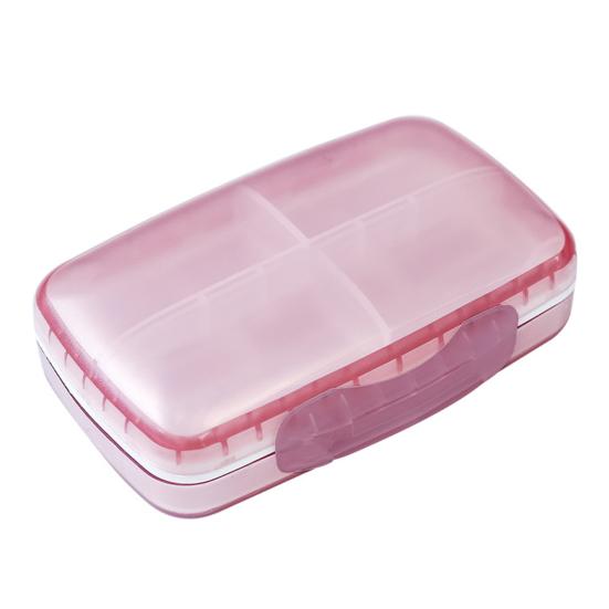 8 Grids Pill Box Classified Large Capacity Dust-proof Independent Division Pill Case for Travel