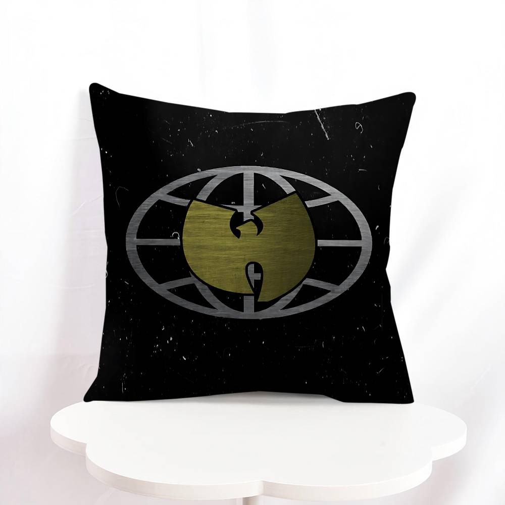 Wu T-Tang Clan Logotyp Lönndesign Kuddfodral Glad Höstskörd Dekorations Högtidsdekor Kuddöverdrag