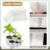 Plant Grow Bags Nursery Bags Seeds To Sow Flower Pots Biodegradable Non-woven Fabric For Home Garden Accessories Tools
