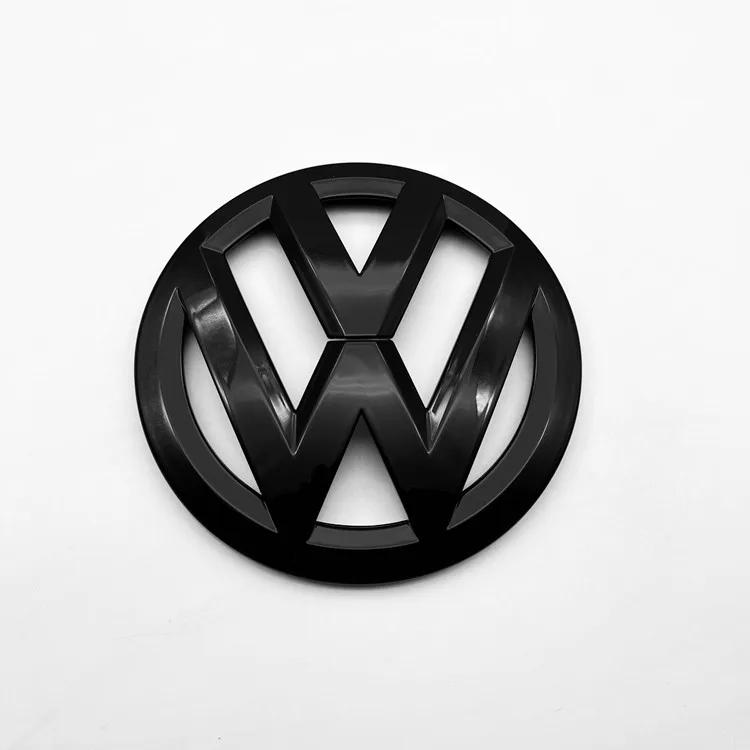 CJOZW1 For VW Volkswagen Jetta MK5 Golf 2pcs Black Front & Rear Emblem Badge Cover for Volkswagen Golf MK4 MK5 MK6 MK7 MK7.5 Modificati