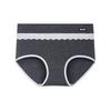 Ladies Spring and Autumn Pure Cotton Color Yarn 10A Antibacterial Extended Crotch Triangle Briefs