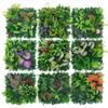 Durable Artificial Plant Wall Panel DIY Artificial Fern Grass  Background Wall Decoration