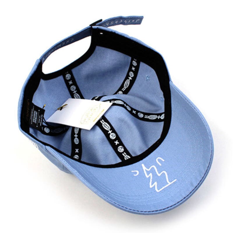 Universal Chemistry Light Denim Logo Low Ballcap Denim Ball Cap