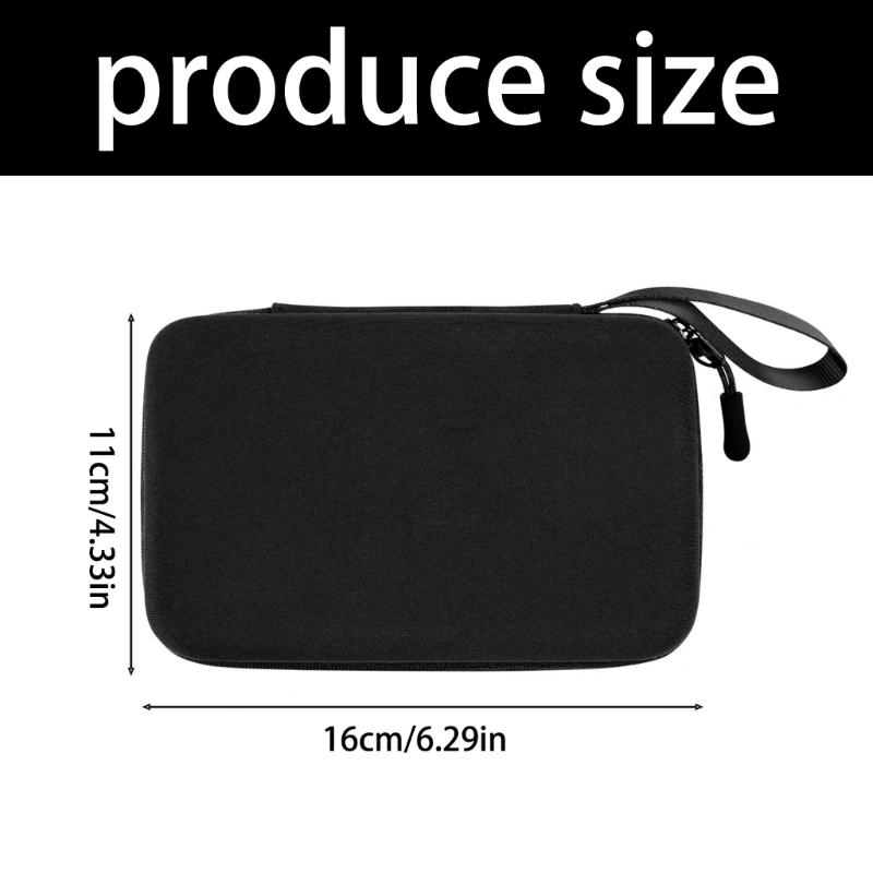 Game Console Bag Scratchproof Storage Box for Retroid Pocket Protector Case with Mesh Pocket Carrying Pouch