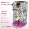 Large Parrot & Bird Cage for Budgies, Peonies, Wrens, Starlings & More