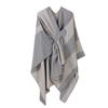 Ladies' Fashionable Knitted Shawl, High-end Travel Wear, Imitation Cashmere Cloak