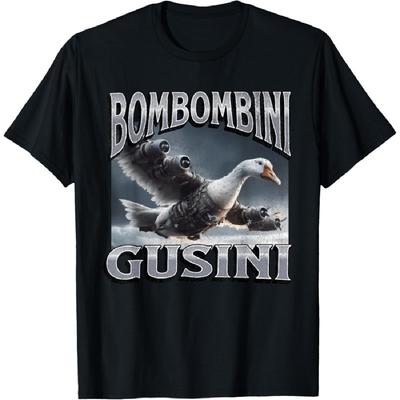 Bombombini Gusini Lustiges Italienisches Brainrot Meme Grafik T-Shirt(3)