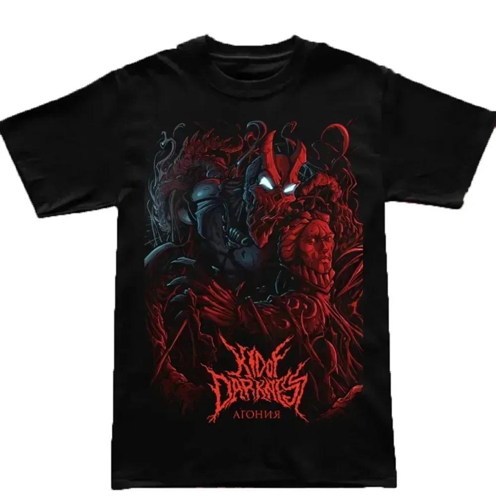 Slaughter To Prevail Print Men's T-shirt Oversized Y2k Men Harajuku Streetwear Short Sleeve Cotton High Quality Loose Casual Female Male Clothing