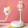 USB Night Light LED Cute Cartoon Night Lamp Bear Chick Kitten for Baby Kid Bedroom Decoration Bedside Lamp