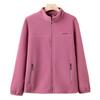 Mom's New Granular Fleece Jacket, Spring and Autumn Fleece Thickened Warm Cardigan, Medium and Old Women's Top
