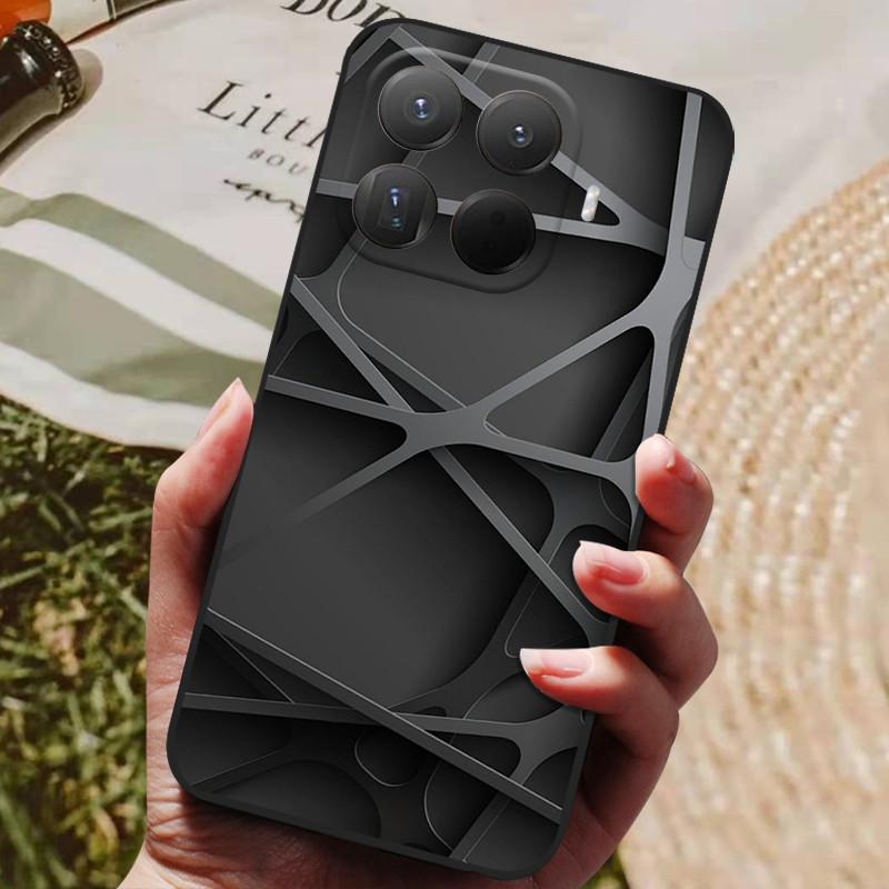 Für Xiaomi 15T Pro Hülle 15TPro Cover Funda Luxus TPU Stoßfest Cartoon Silikon Handyhülle Für Xiaomi 15T Pro Coque 6.83"