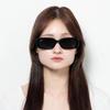 MODERN CLASSIC O Rectangle Sunglasses with Rounded UV UV400 Polarized Sabae Asian Includes Sunglasses Case Corners, Protection, Unisex, Protection,