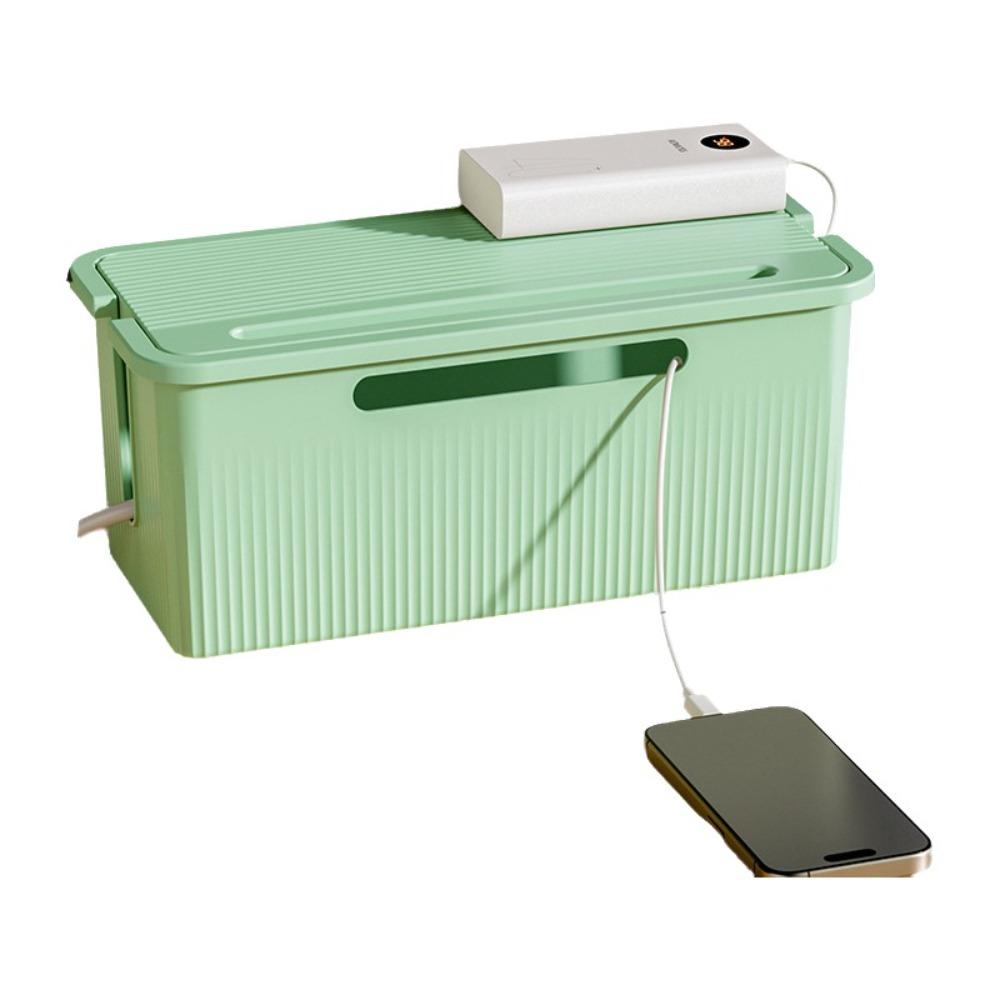 Dustproof Cable Storage Box With Lid Wire Management Case Socket Storage Box  Home