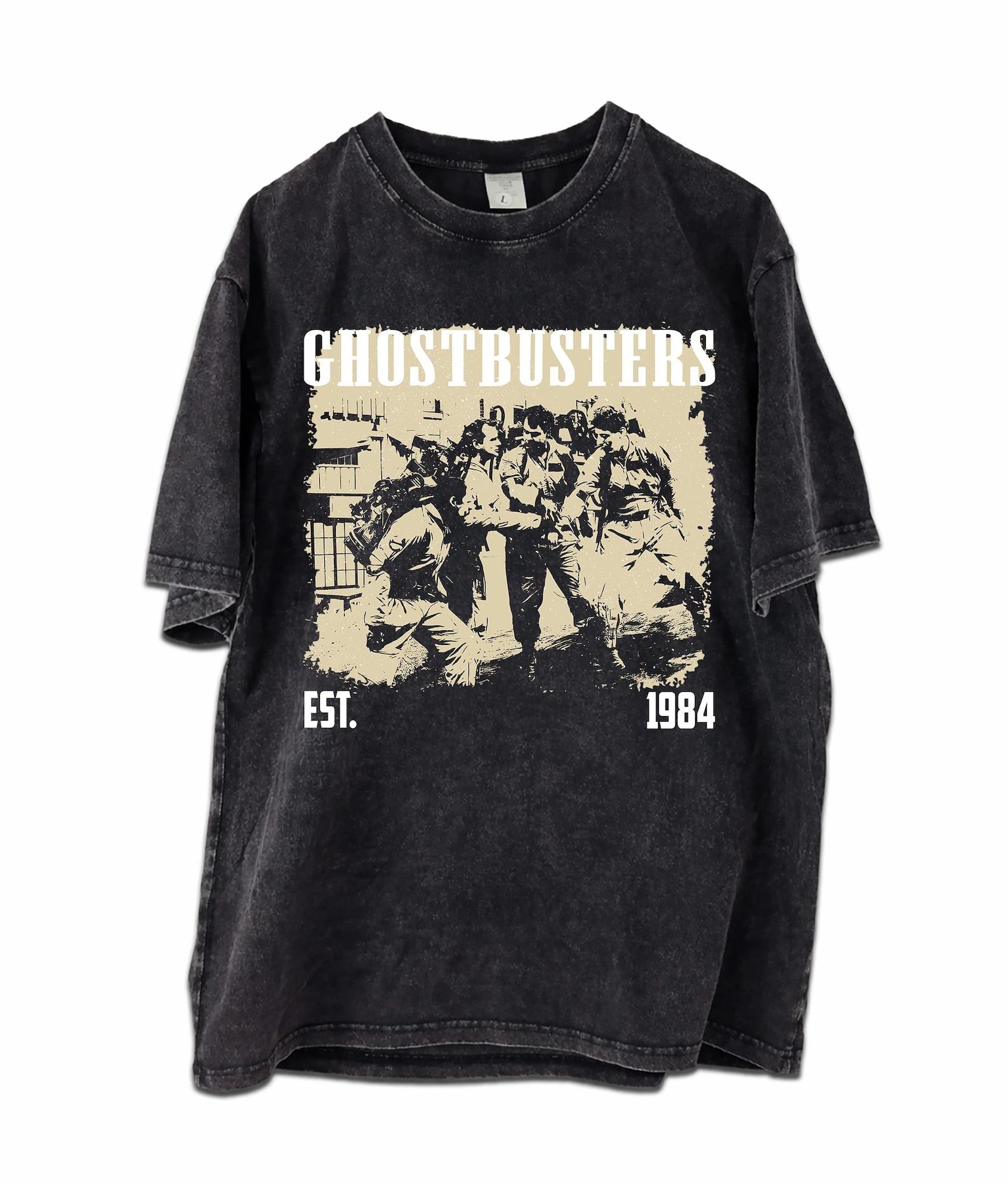 Ghostbusters Comfort Colors Shirt, 80s Movie Fan Gift 2XL