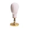 Canvas Block Head Freestanding Mannequin Head for Jewelries Wig Hair Styling