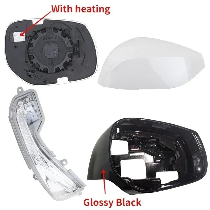 Side Rearview Mirror Lens Cover Frame Lower Shell Base Cap For Infiniti Q50 Q50S Q70 2014- Q60 QX30 16-20