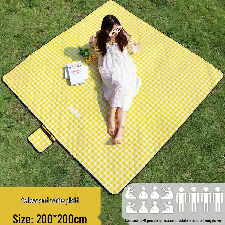 Moisture-Proof Ultrasonic Picnic Mat for Outdoor, Travel & Camping Ultra-thick Ultrasonic 150*200cm