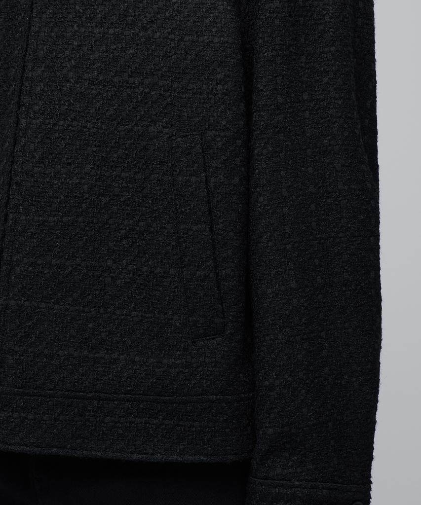 Musinsa Standard Tweed Minimal Jacket [Black]