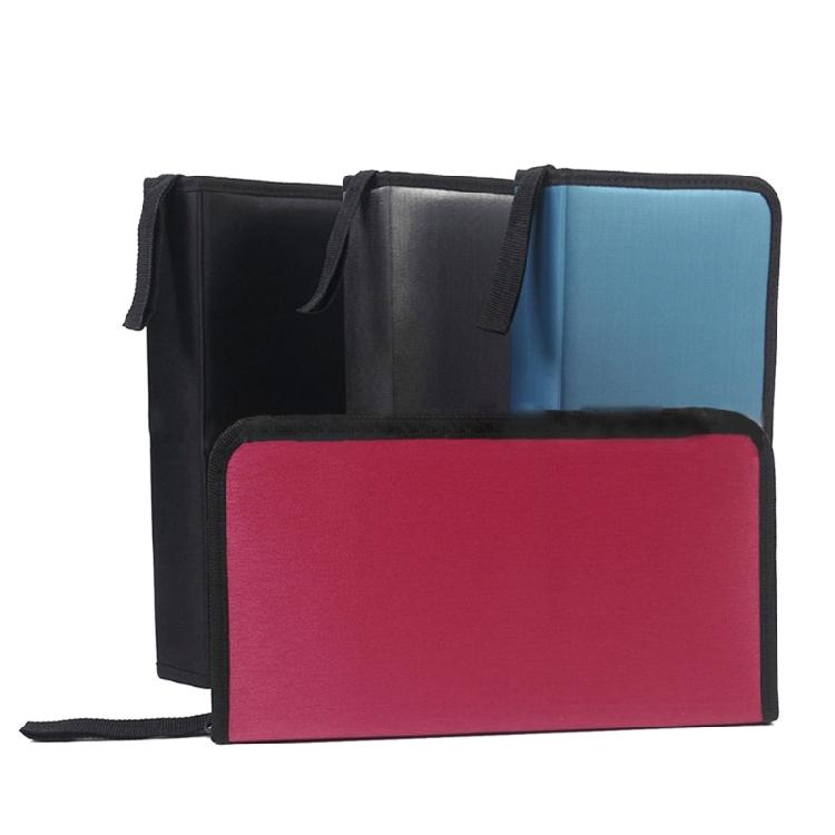 CD DVD Booklet Mercerized Fabric Handbag CD Storage Case- CD/DVD Organizer Case