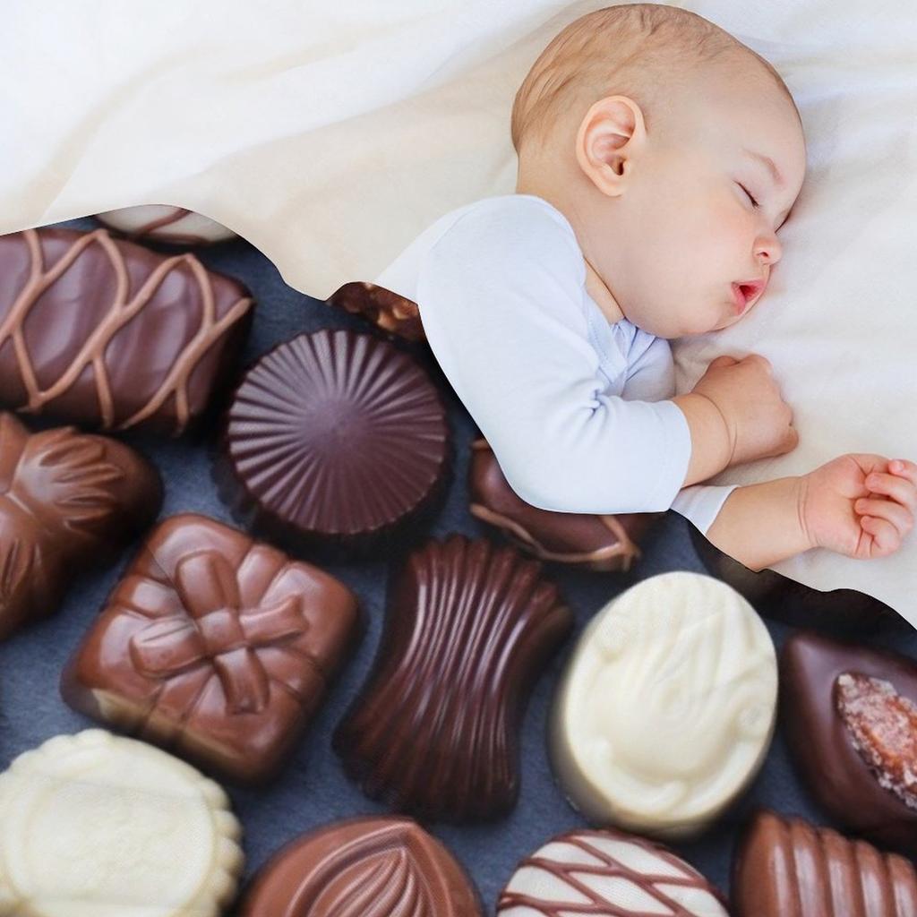 Chocolate Throw Blanket Soft Plush Blanket as Housewarming Gift