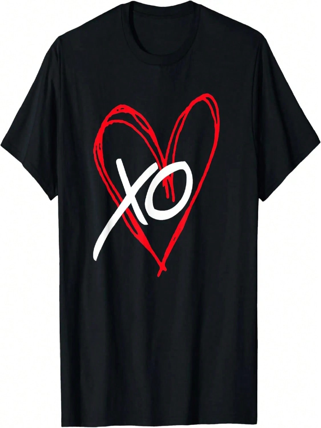 XO Heart Valentine s Day 2018 Shirt T-Shirt S разноцветный