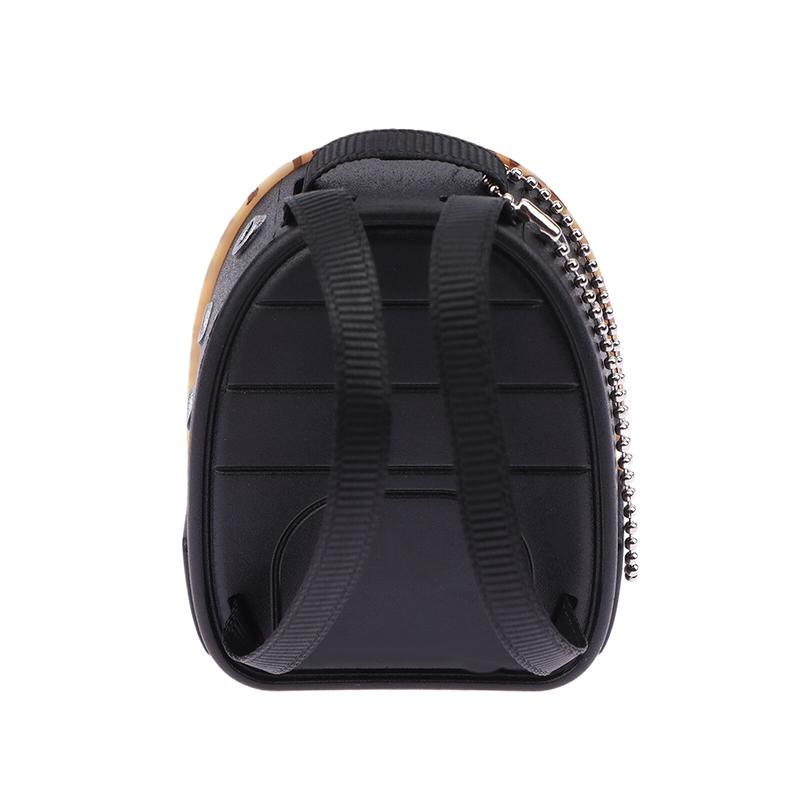 Puppenhaus Dekorationszubehör Mini Katzenmodell Haustier Weltraumtasche Puppenhauszubehör