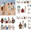 Children's Assembly Toy Intelligent And Educational Egyptian Spear Infantry Pharaoh Guard Building Blocks
