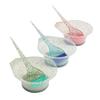 2Pcs Glitter Hair Dyeing Bowl Set Hair Dyeing Brush Bowl Hair Color Bowl Coloring Applicator Tools DIY Home Barber Salon