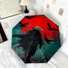 1PC Samurai  Automatic Umbrella - Suitable Travel Outdoor Portable Umbrella Birthday Gift Daily Essentials