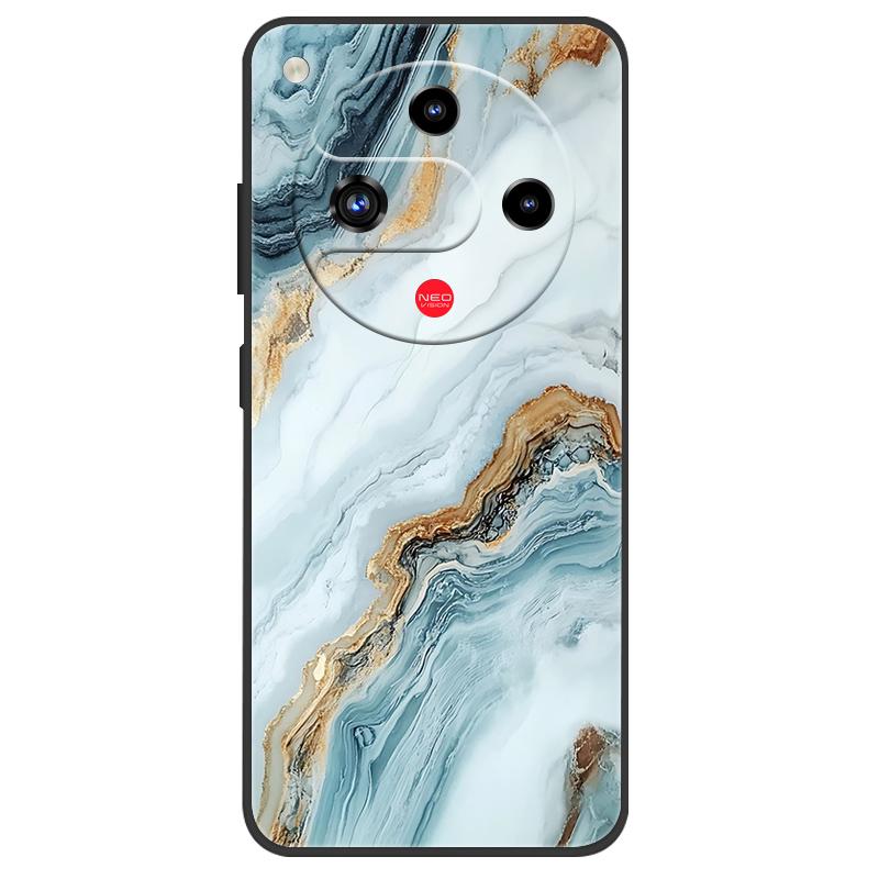 Pro pouzdro Nubia Focus 2 5G Focus2 2025 Mramorově malovaný měkký matný silikonový zadní kryt Pro ZTE Nubia Focus 2 5G Celý kryt telefonu